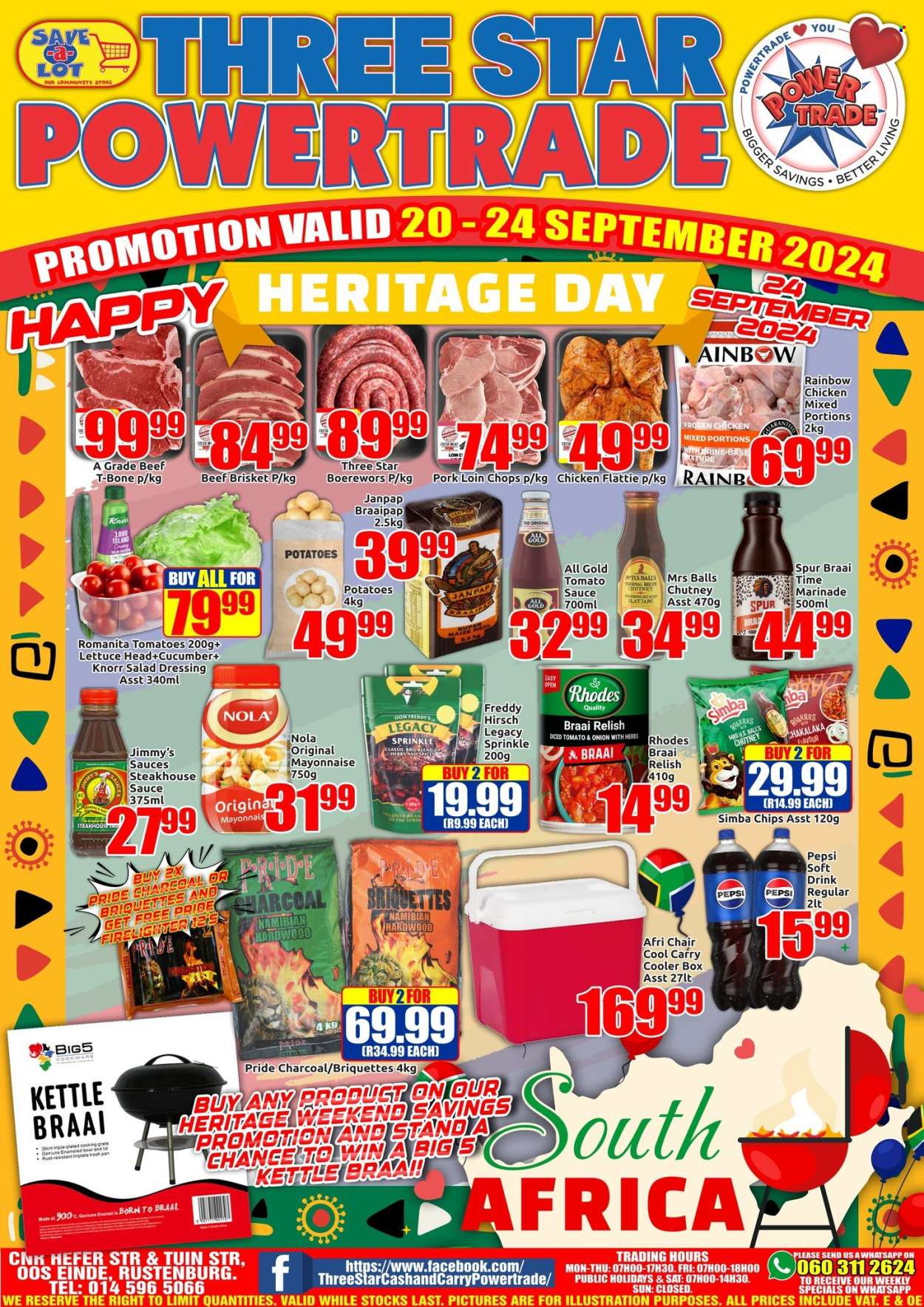 Three Star Cash and Carry specials - 20/09/2024 - 24/09/2024. Page 1