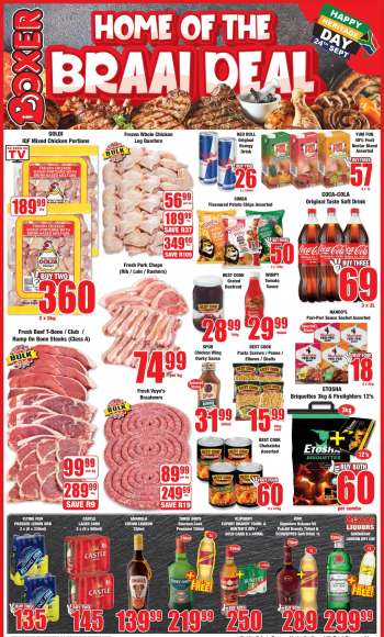 Boxer catalogue  - 19/09/2024 - 24/09/2024.