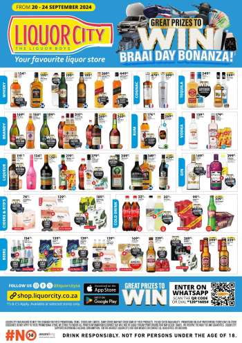 Liquor City catalogue  - 20/09/2024 - 24/09/2024.