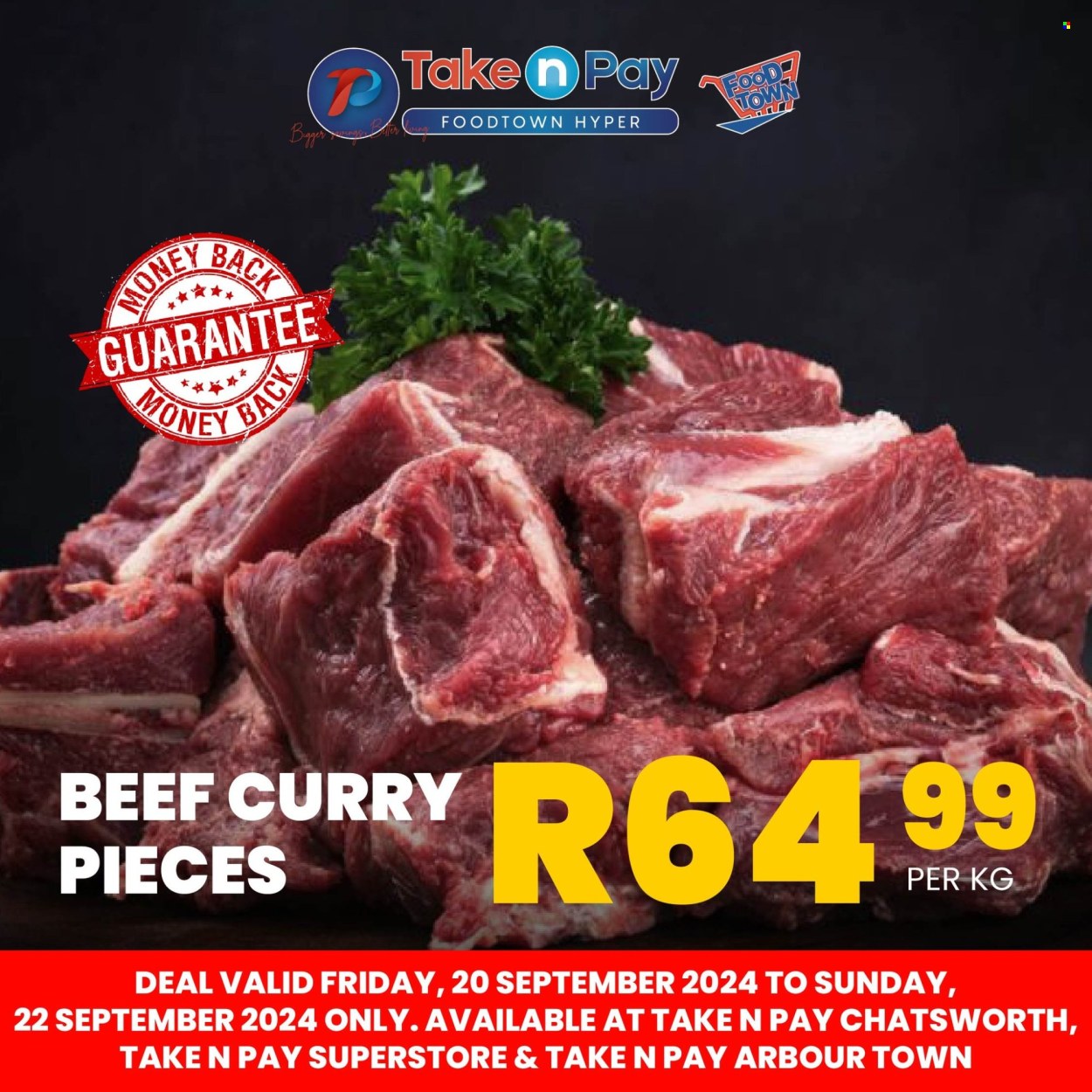 Take n Pay specials - 20/09/2024 - 22/09/2024. Page 1