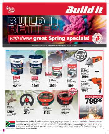 Build It catalogue  - 20/09/2024 - 05/10/2024.
