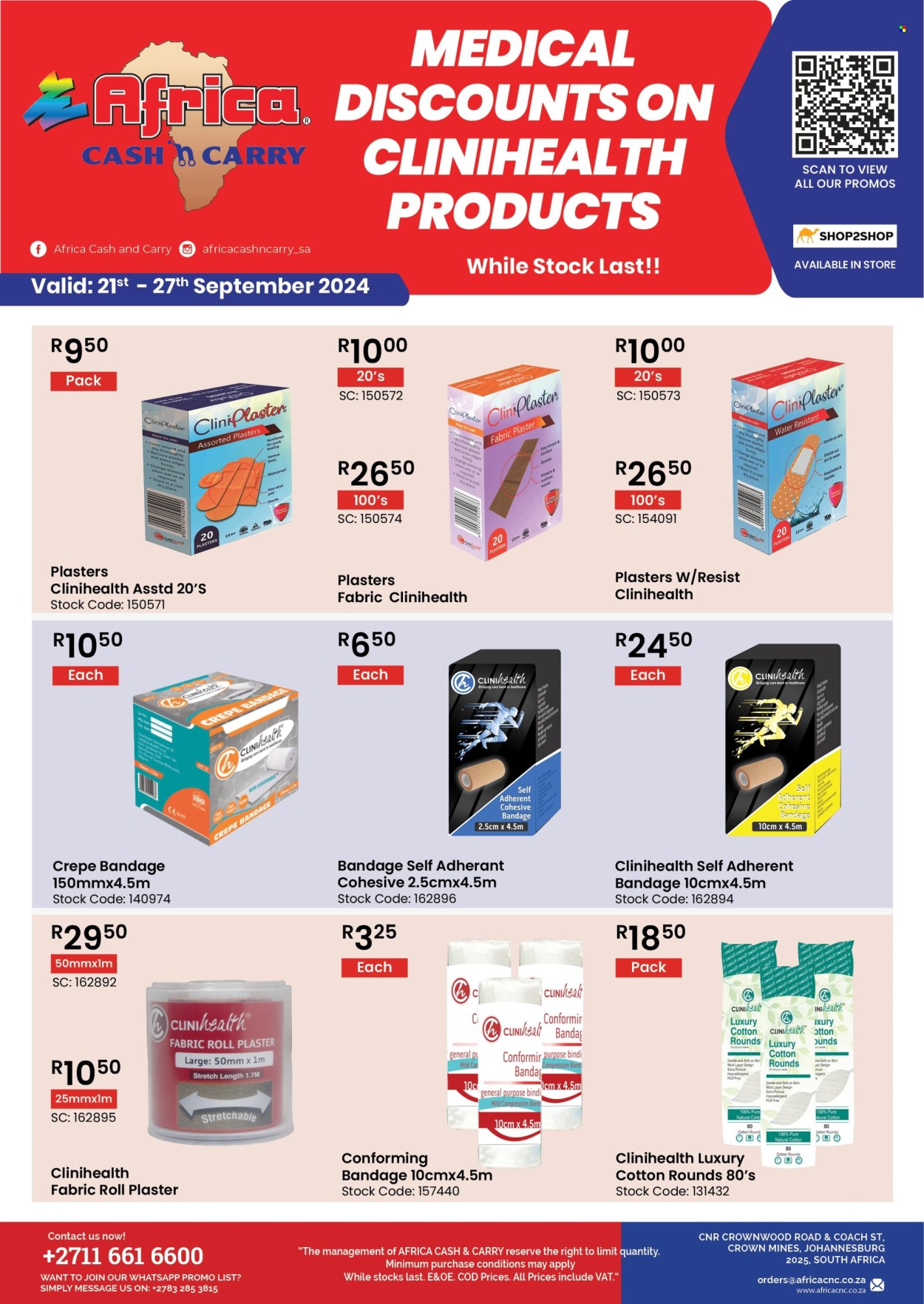 Africa Cash & Carry specials - 21/09/2024 - 27/09/2024. Page 1