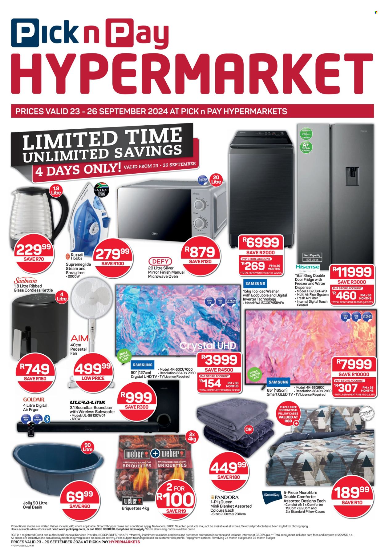 Pick n Pay Hypermarket specials - 23/09/2024 - 26/09/2024. Page 2