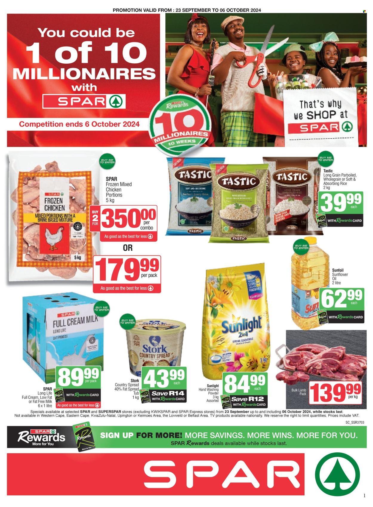 SPAR specials - 23/09/2024 - 06/10/2024. Page 1