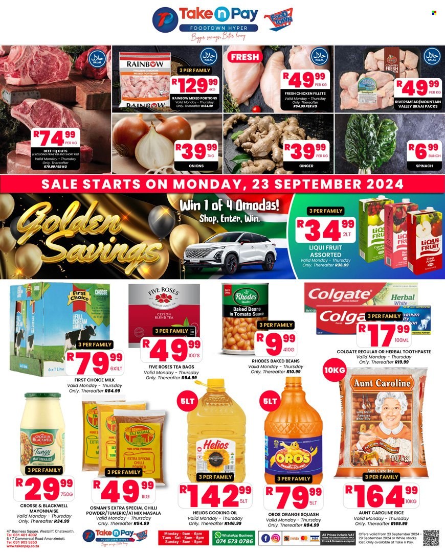 Take n Pay specials - 23/09/2024 - 29/09/2024. Page 1