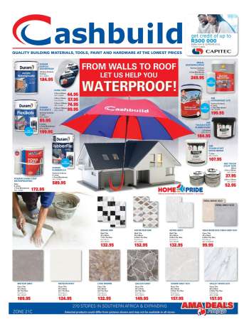 Cashbuild catalogue  - 23/09/2024 - 20/10/2024.