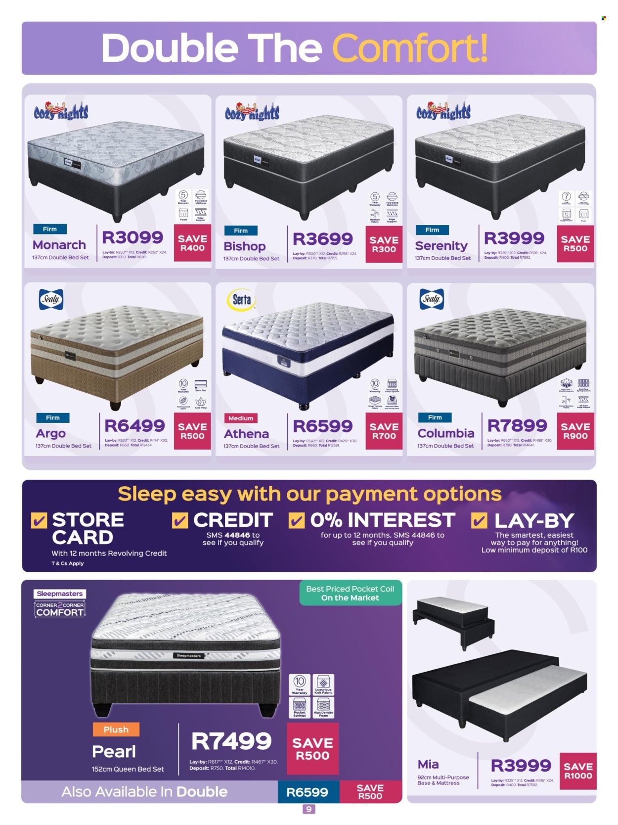 Sleepmasters specials - 23/09/2024 - 20/10/2024. Page 9