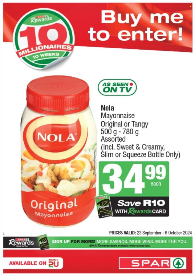 SPAR specials - 23/09/2024 - 06/10/2024. Page 3