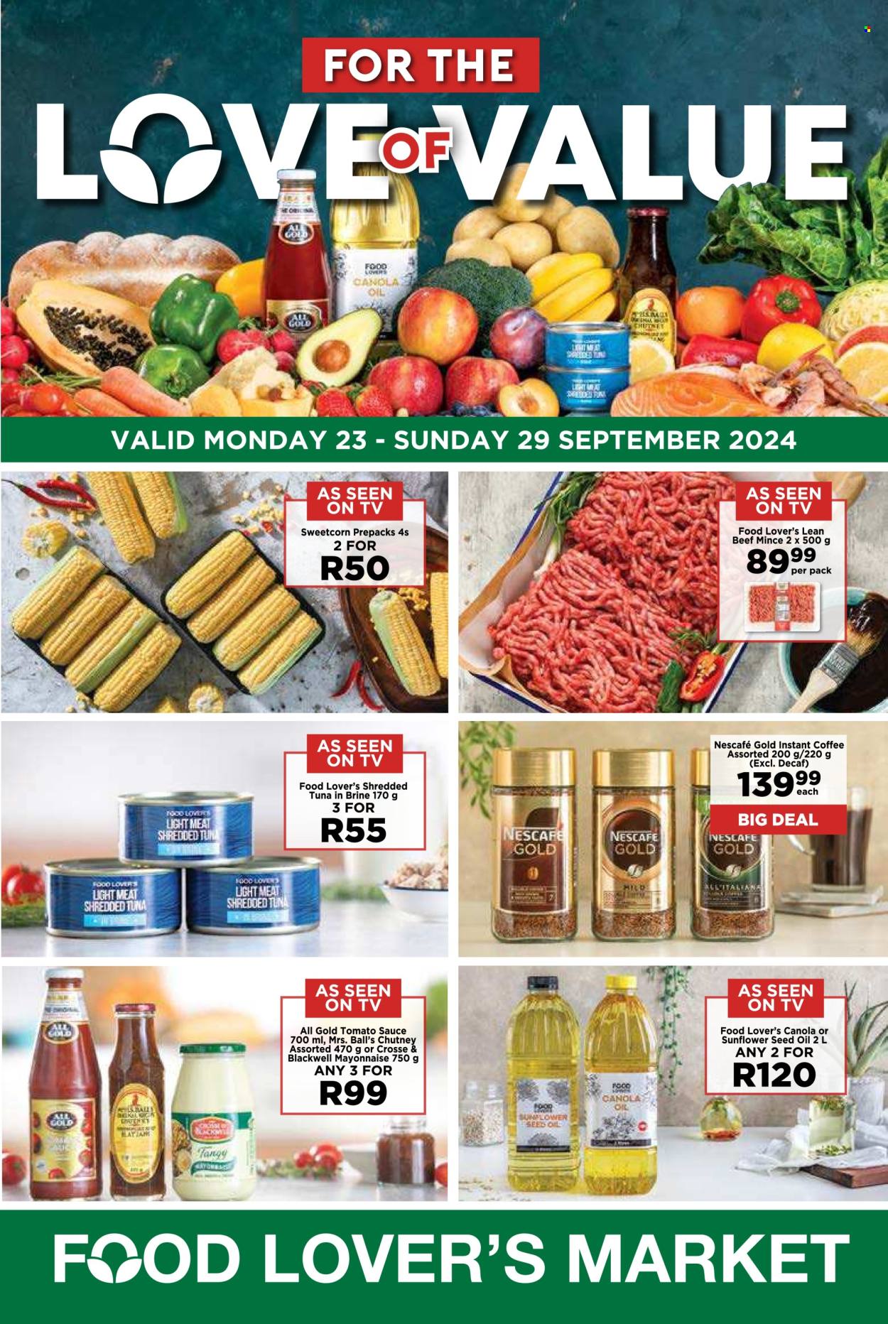 Food Lover's Market specials - 23/09/2024 - 29/09/2024. Page 1