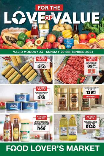 Food Lover's Market catalogue  - 23/09/2024 - 29/09/2024.