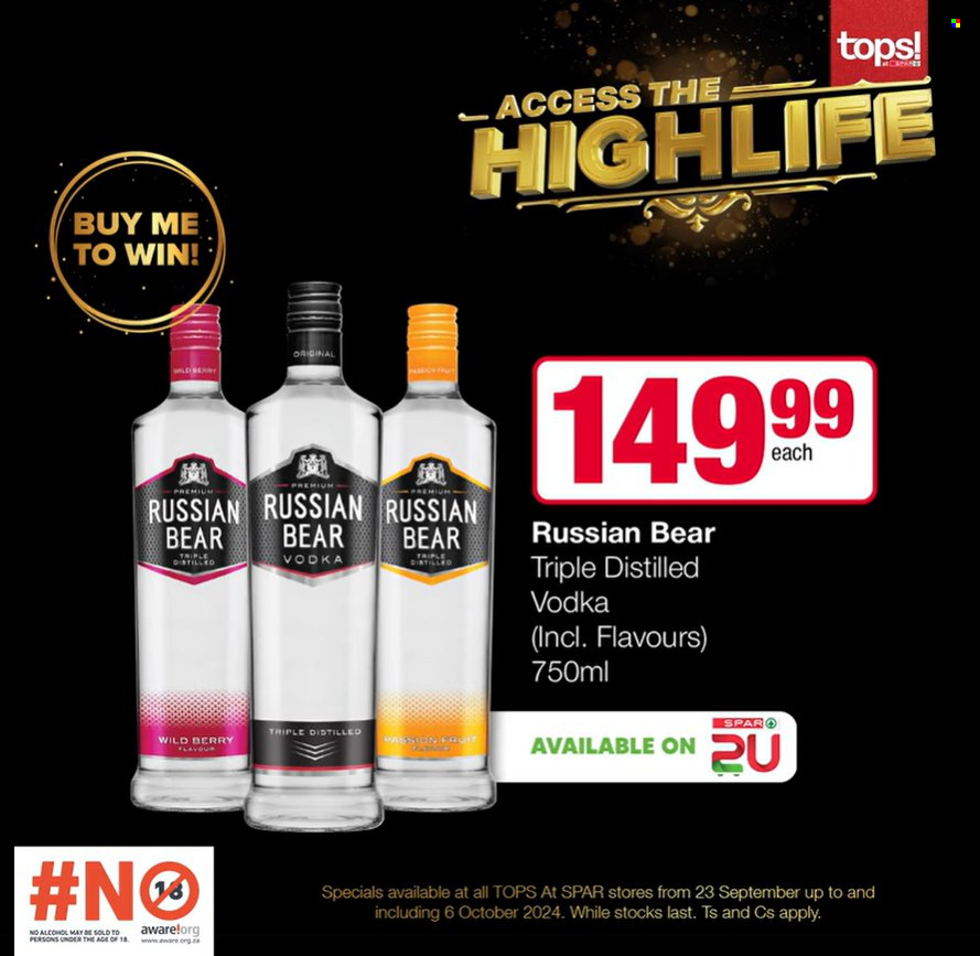 TOPS at SPAR specials - 23/09/2024 - 06/10/2024. Page 6