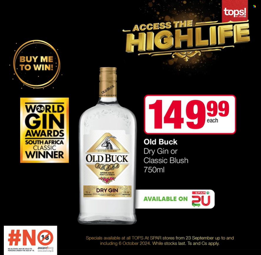 TOPS at SPAR specials - 23/09/2024 - 06/10/2024. Page 11