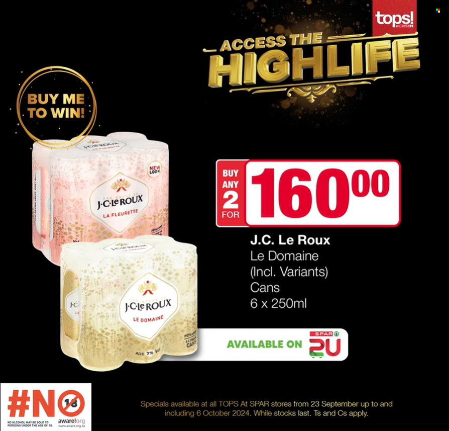 TOPS at SPAR specials - 23/09/2024 - 06/10/2024. Page 13