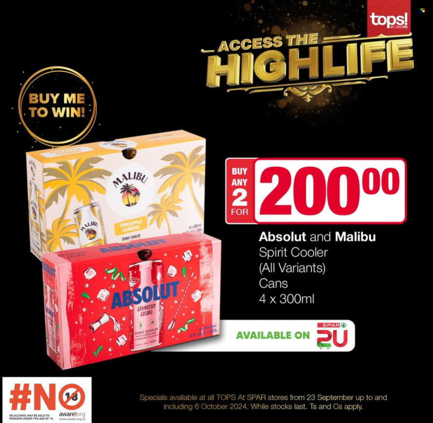TOPS at SPAR specials - 23/09/2024 - 06/10/2024. Page 17