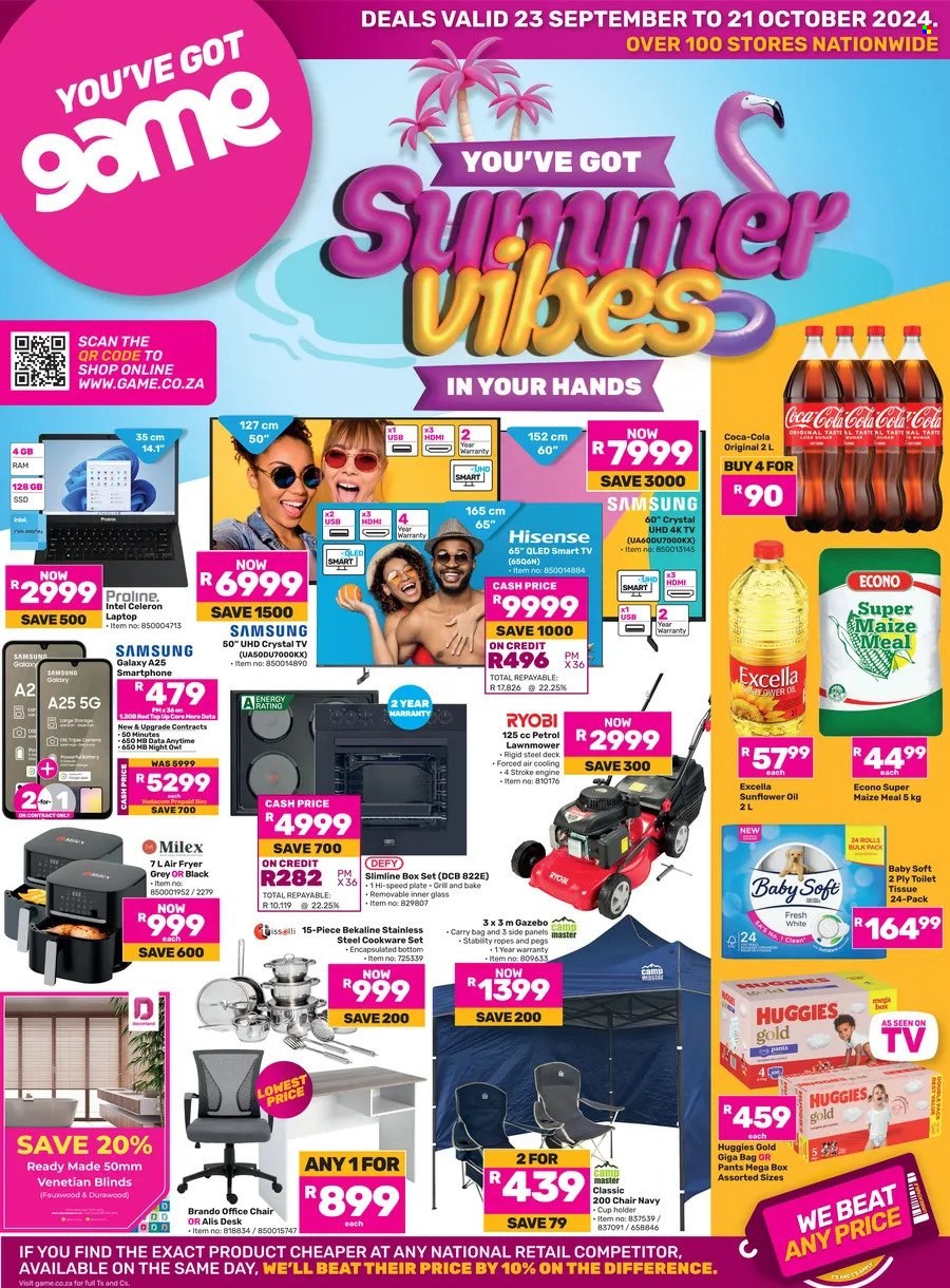 Game specials - 23/09/2024 - 21/10/2024. Page 1
