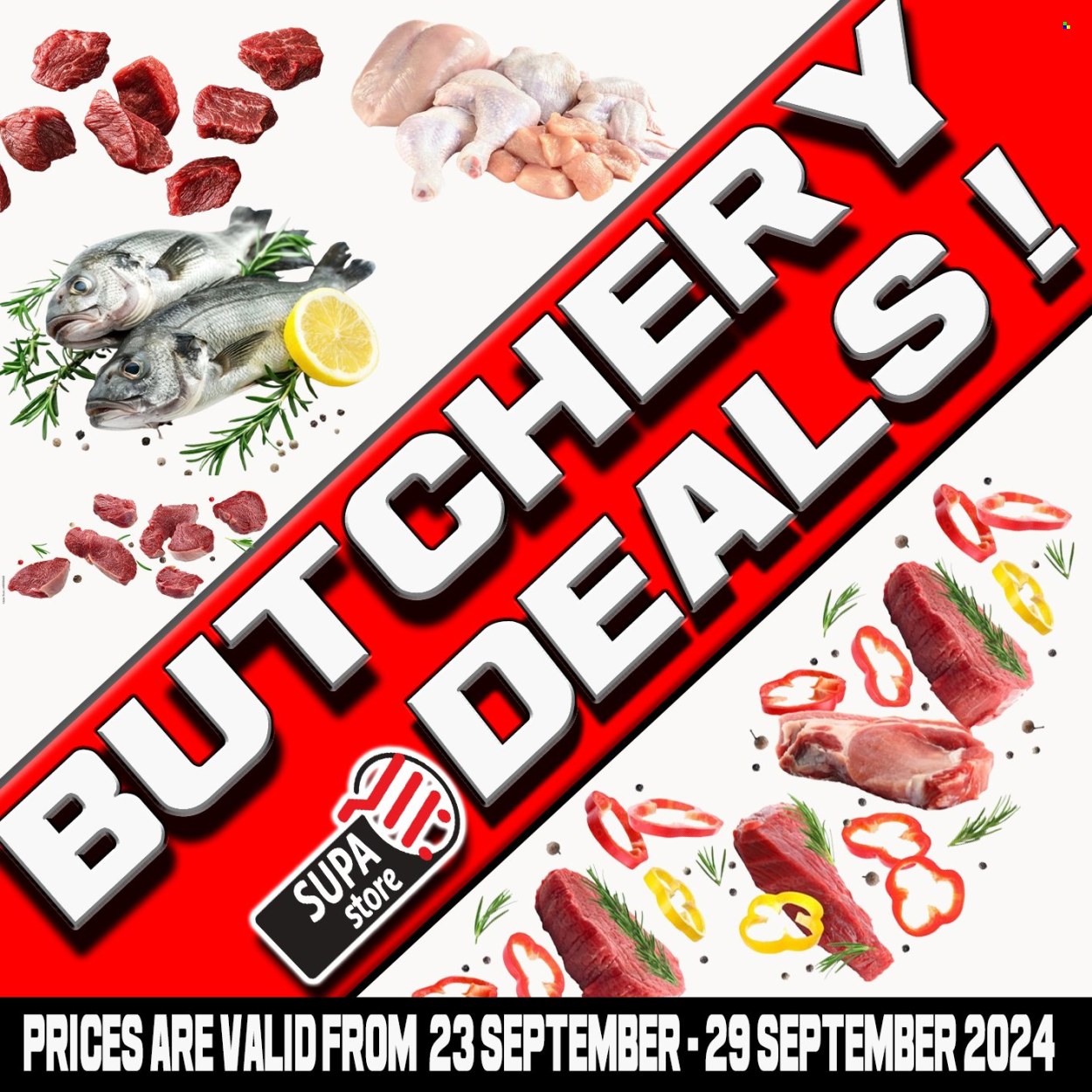 Supa Store specials - 23/09/2024 - 29/09/2024. Page 1