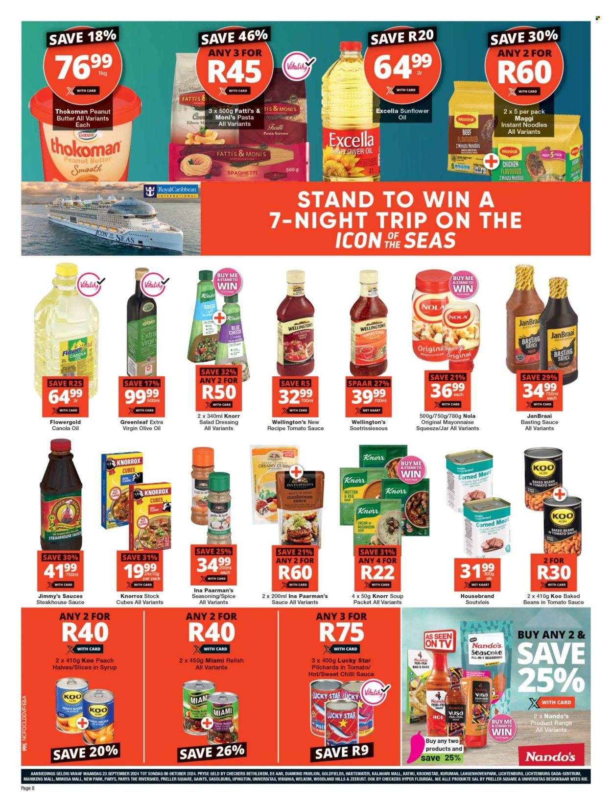 Checkers specials - 23/09/2024 - 06/10/2024. Page 8