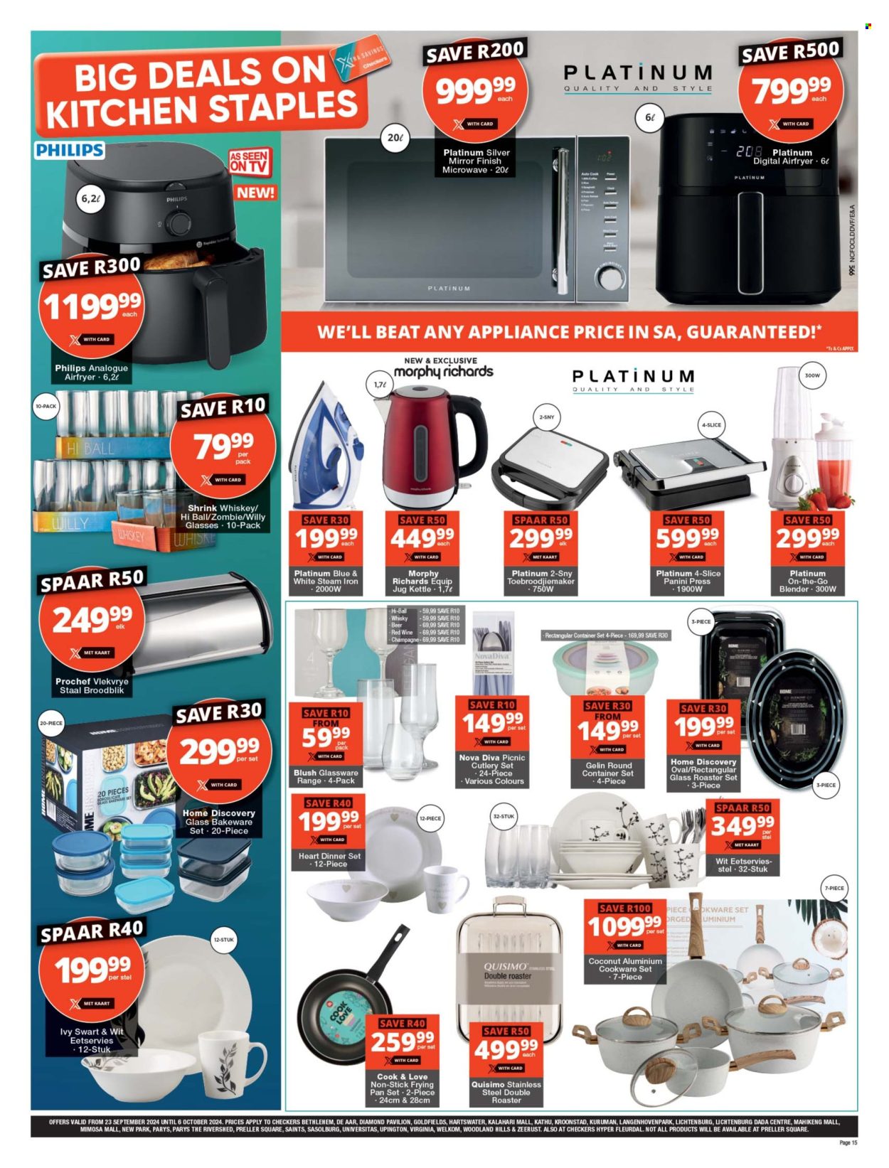 Checkers specials - 23/09/2024 - 06/10/2024. Page 11