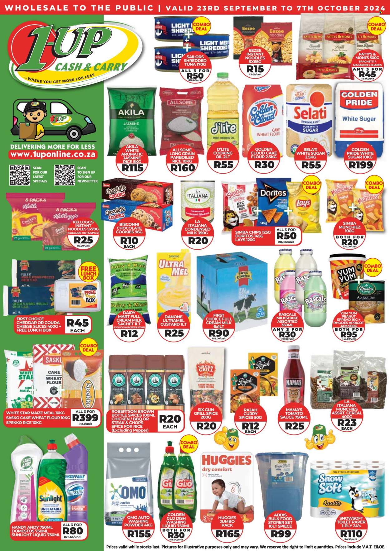 1UP Cash & Carry specials - 23/09/2024 - 07/10/2024. Page 1