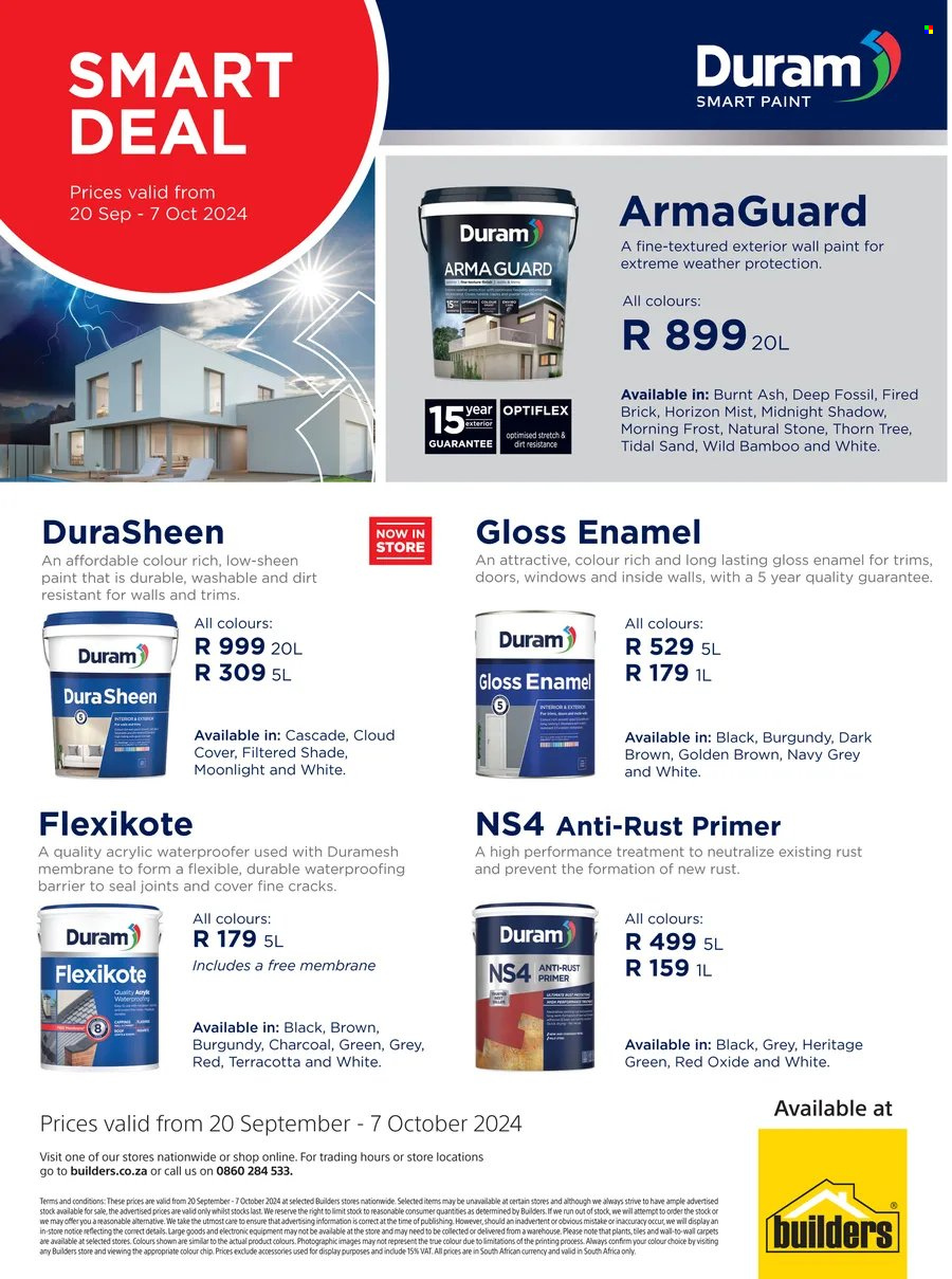 Builders specials - 20/09/2024 - 07/10/2024. Page 1