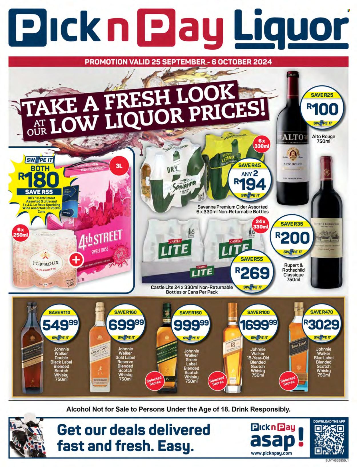 Pick n Pay specials - 25/09/2024 - 06/10/2024. Page 1