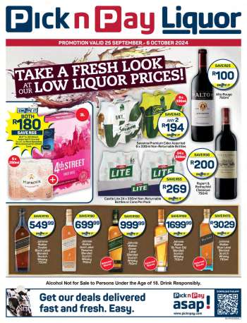 Pick n Pay catalogue  - 25/09/2024 - 06/10/2024.