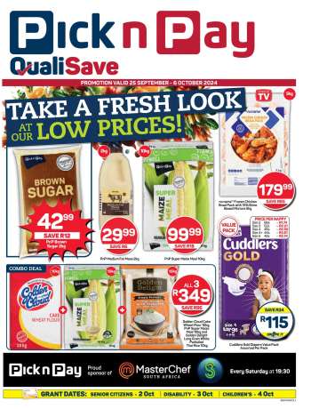 Pick n Pay QualiSave catalogue  - 25/09/2024 - 06/10/2024.