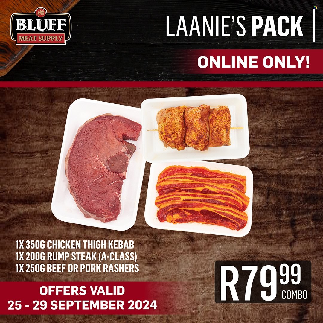 Bluff Meat Supply specials - 25/09/2024 - 29/09/2024. Page 13