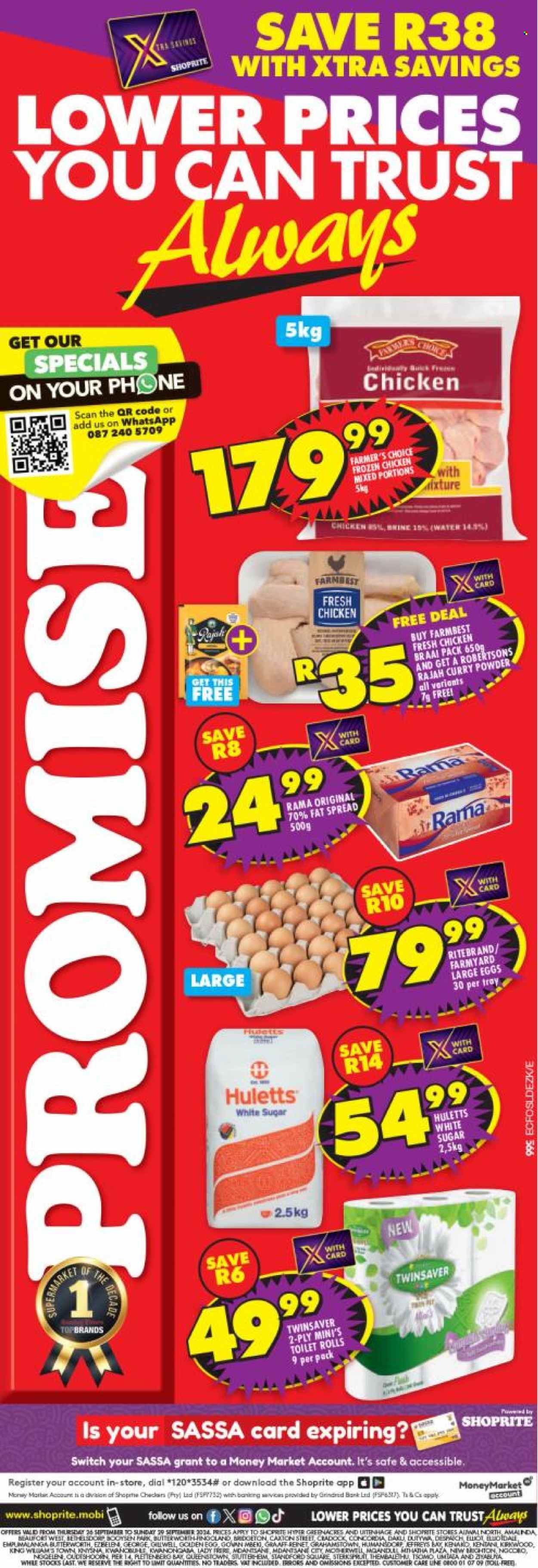 Shoprite specials - 26/09/2024 - 29/09/2024. Page 1
