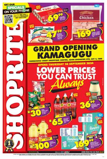 Shoprite catalogue  - 26/09/2024 - 29/09/2024.