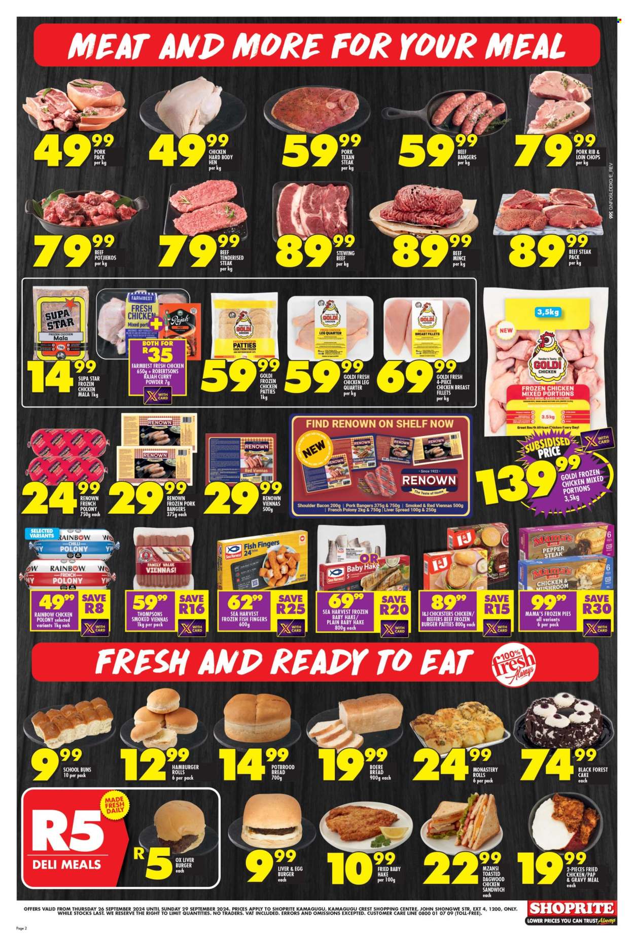 Shoprite specials - 26/09/2024 - 29/09/2024. Page 2