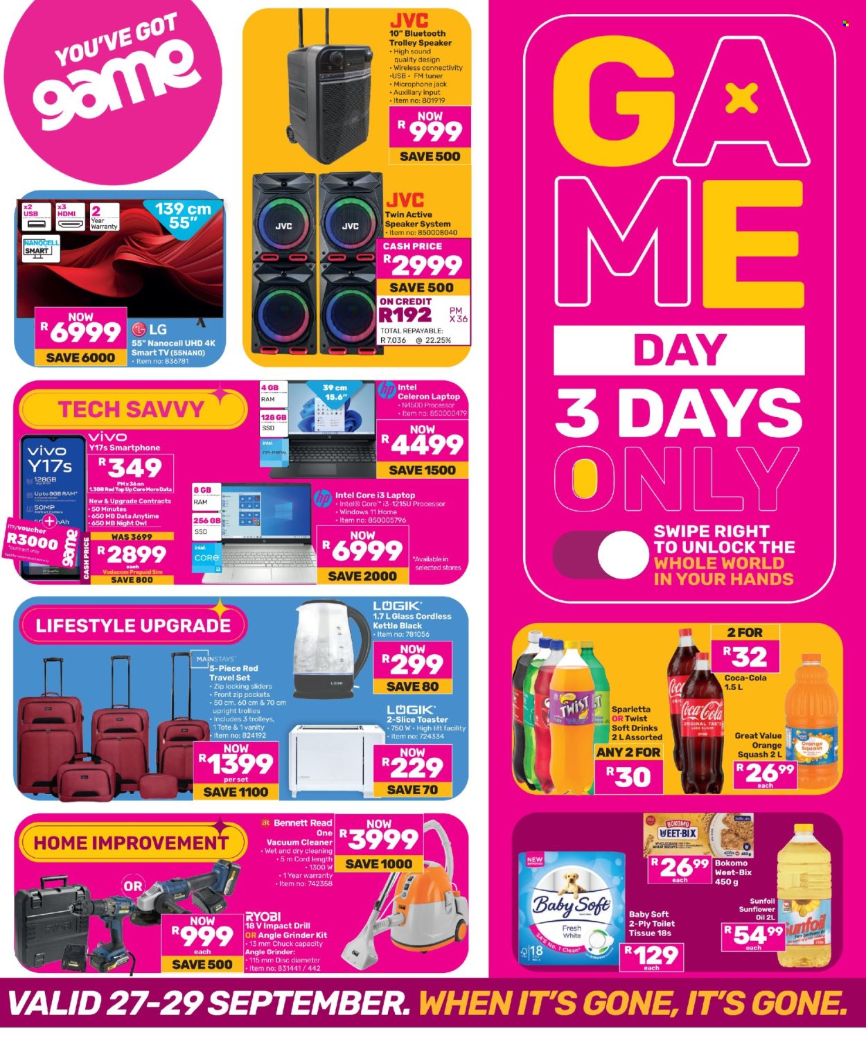 Game specials - 27/09/2024 - 27/09/2024. Page 1