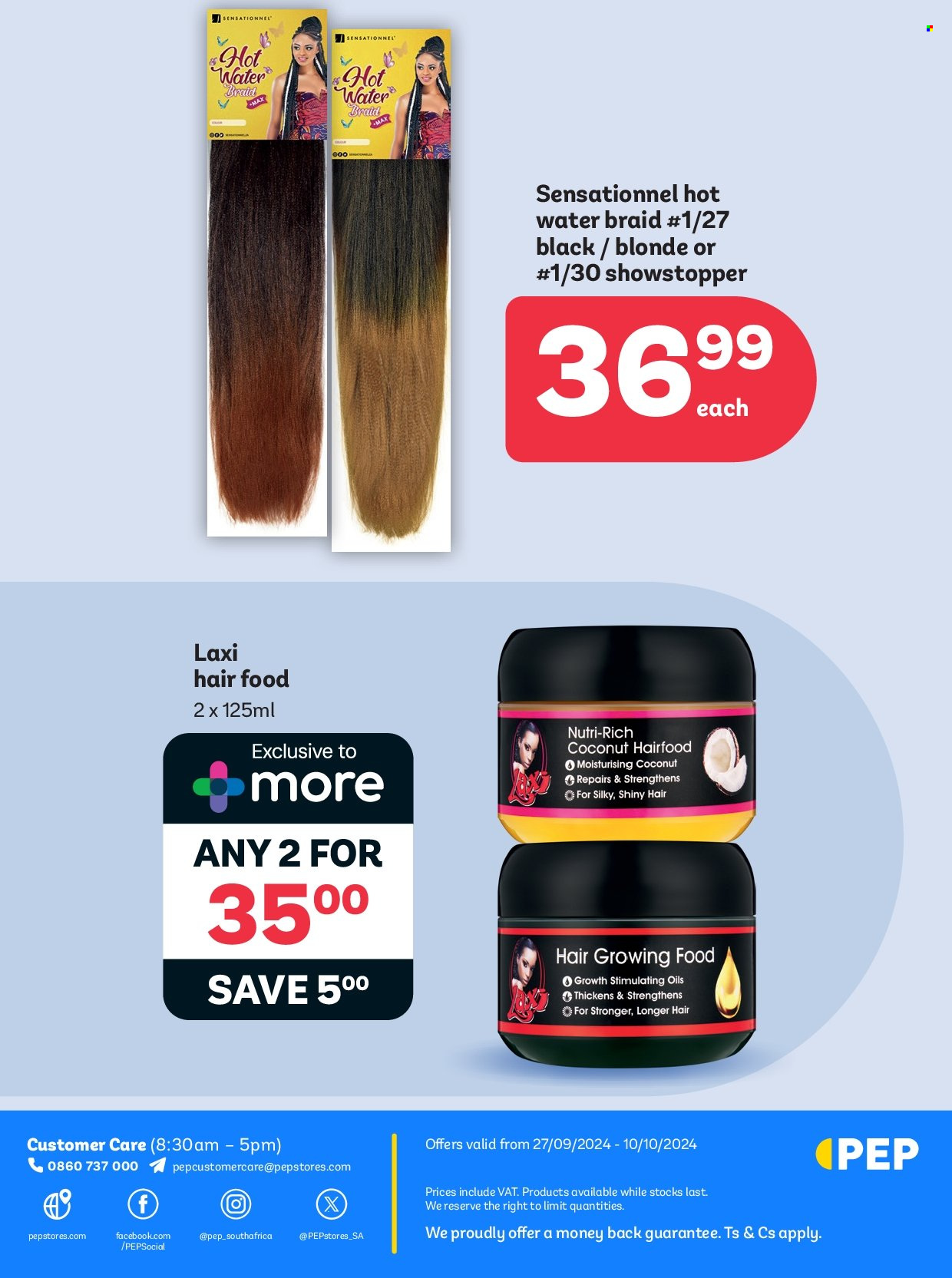 PEP Stores specials - 27/09/2024 - 10/10/2024. Page 8