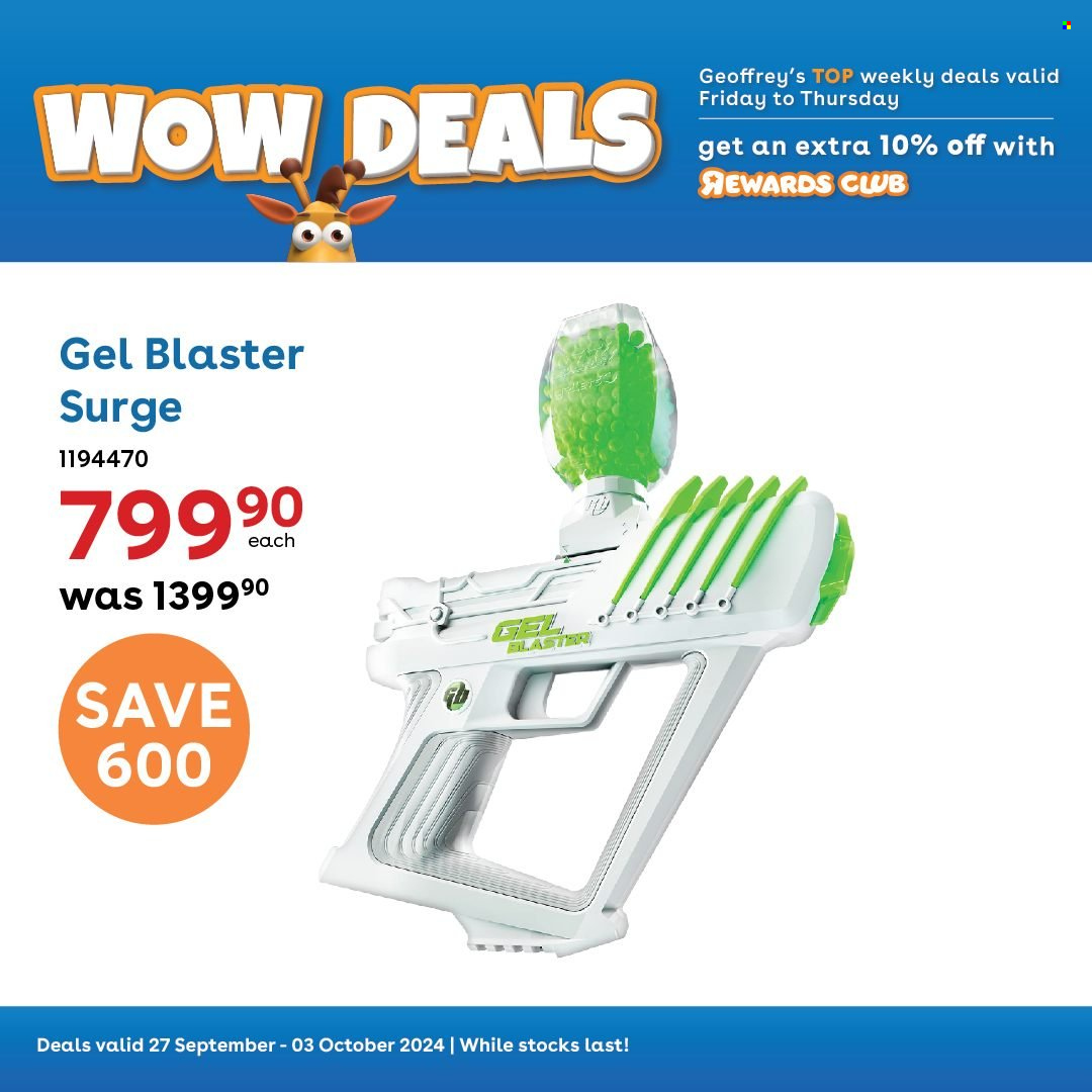 Toys R Us specials - 27/09/2024 - 03/10/2024. Page 3