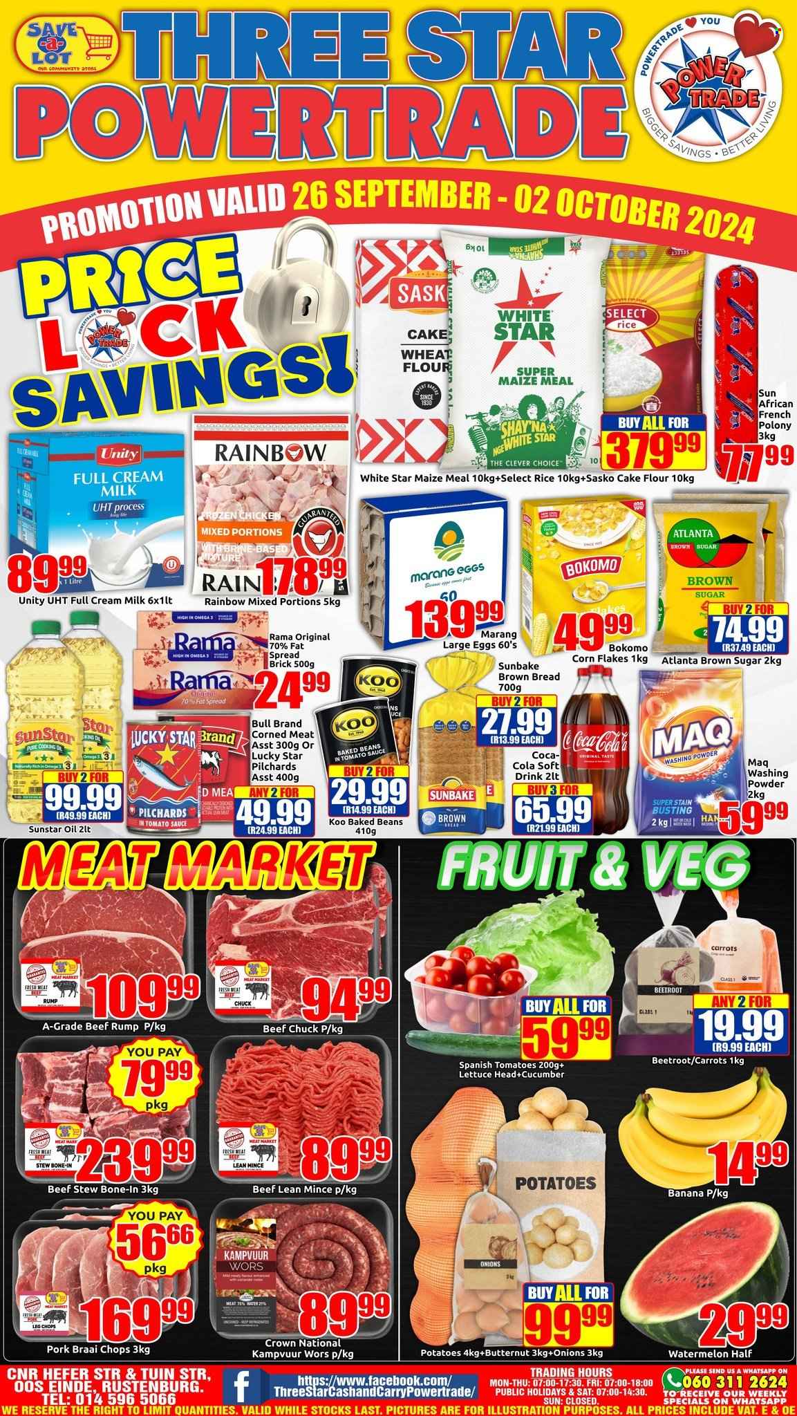 Three Star Cash and Carry specials - 26/09/2024 - 02/10/2024. Page 1