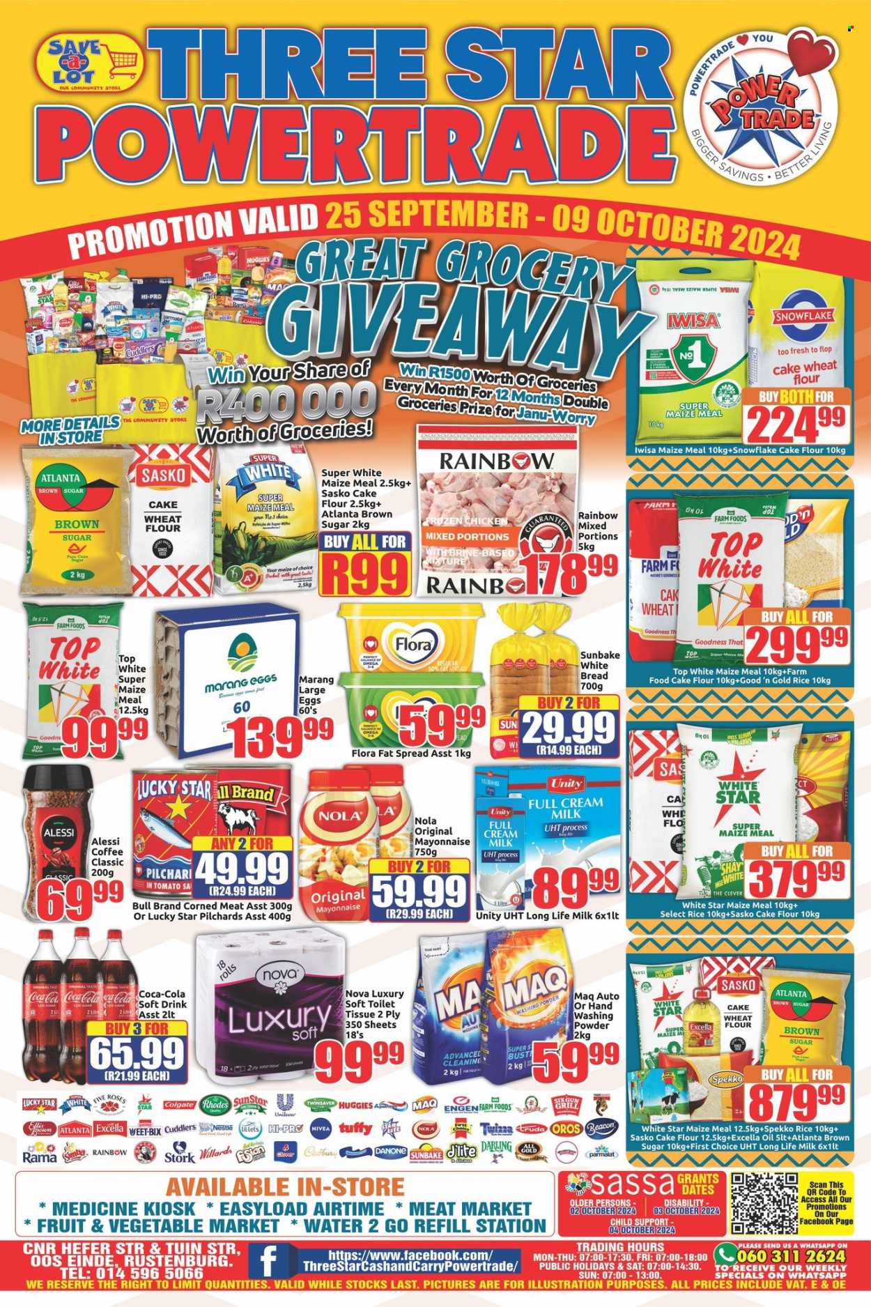 Three Star Cash and Carry specials - 25/09/2024 - 09/10/2024. Page 1