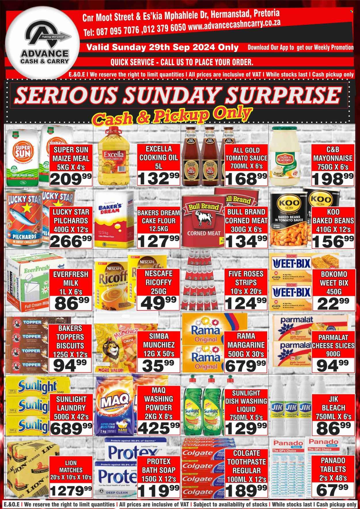 Advance Cash & Carry specials - 29/09/2024 - 29/09/2024. Page 1