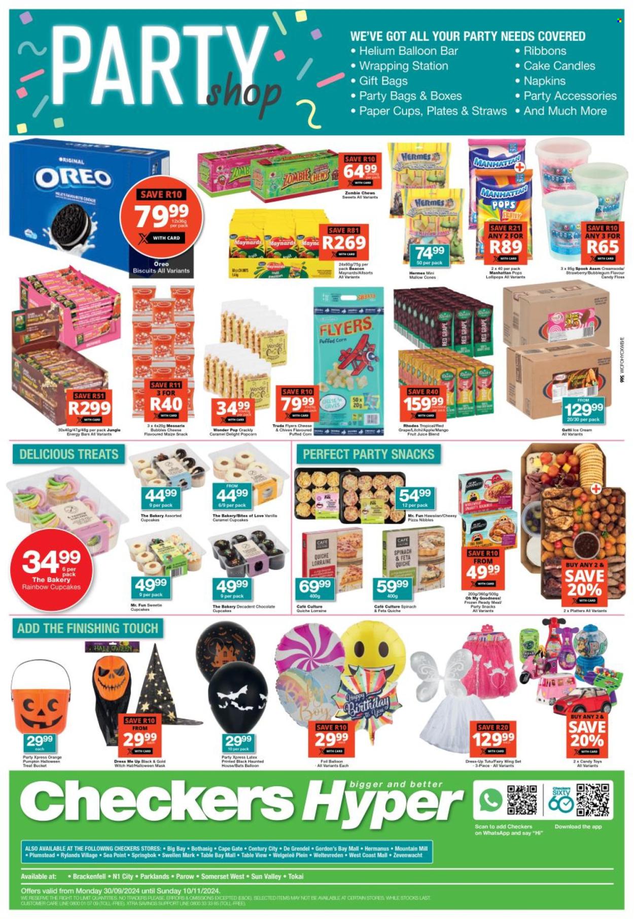 Checkers specials - 30/09/2024 - 10/11/2024. Page 1