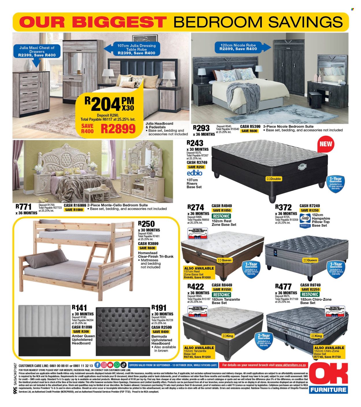 OK Furniture specials - 30/09/2024 - 13/10/2024. Page 8