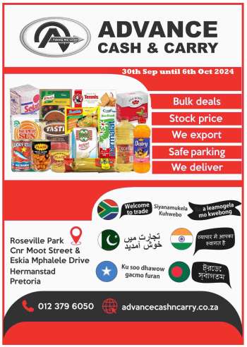 Advance Cash & Carry catalogue  - 30/09/2024 - 06/10/2024.