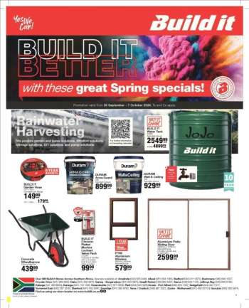 Build It catalogue  - 26/09/2024 - 07/10/2024.