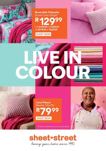 Sheet Street catalogue  - 01/10/2024 - 31/10/2024.