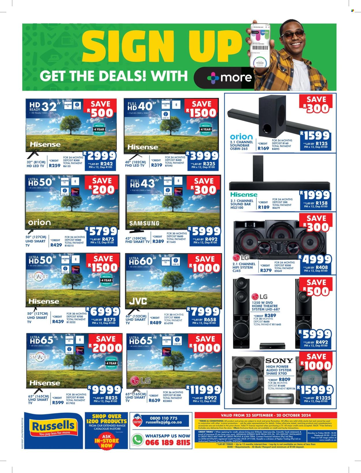Russells specials - 23/09/2024 - 20/10/2024. Page 16