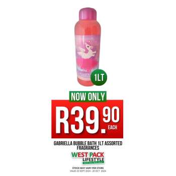 West Pack Lifestyle catalogue  - 23/09/2024 - 20/10/2024.