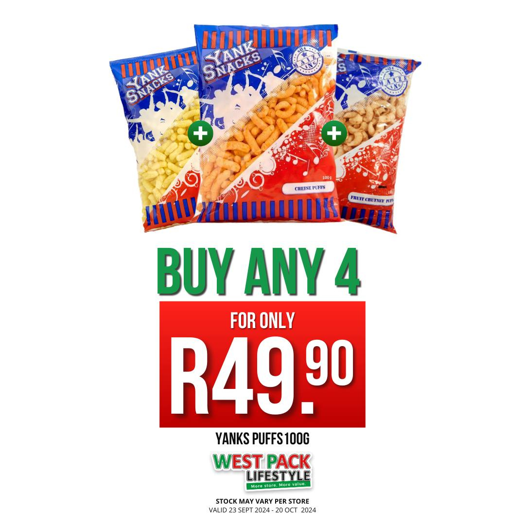 West Pack Lifestyle specials - 23/09/2024 - 20/10/2024. Page 6