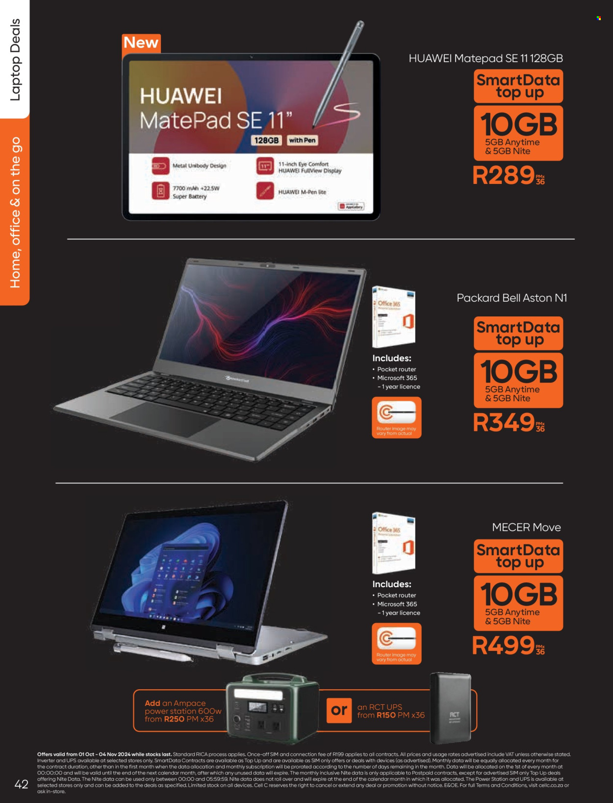 Cell C specials - 01/10/2024 - 04/11/2024. Page 42