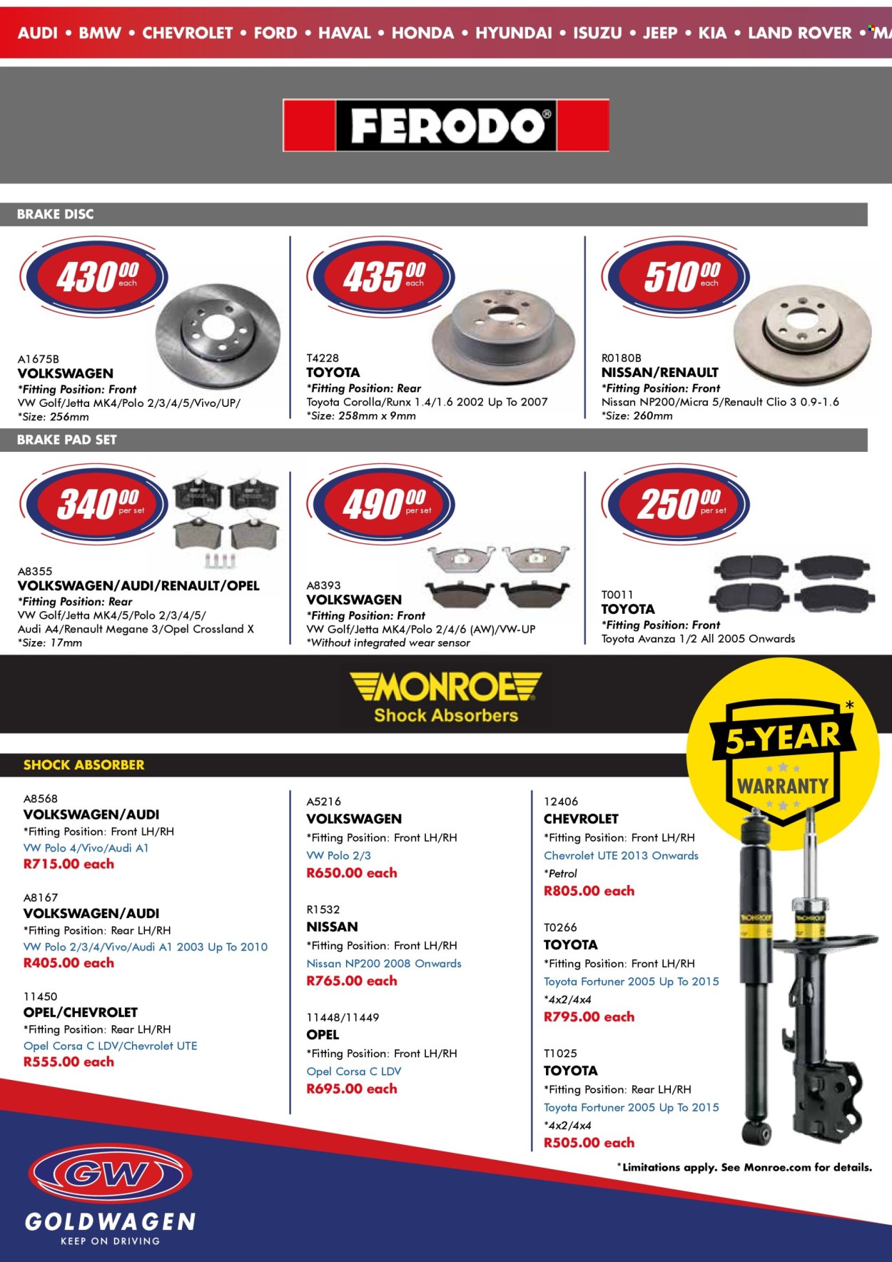 Goldwagen specials - 01/10/2024 - 30/11/2024. Page 18