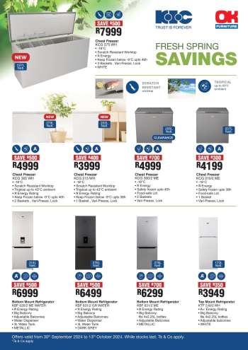 OK Furniture catalogue  - 30/09/2024 - 13/10/2024.
