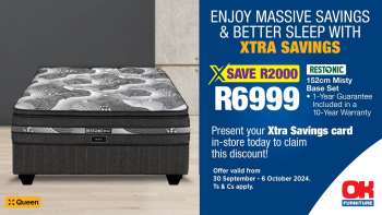 OK Furniture catalogue  - 30/09/2024 - 06/10/2024.
