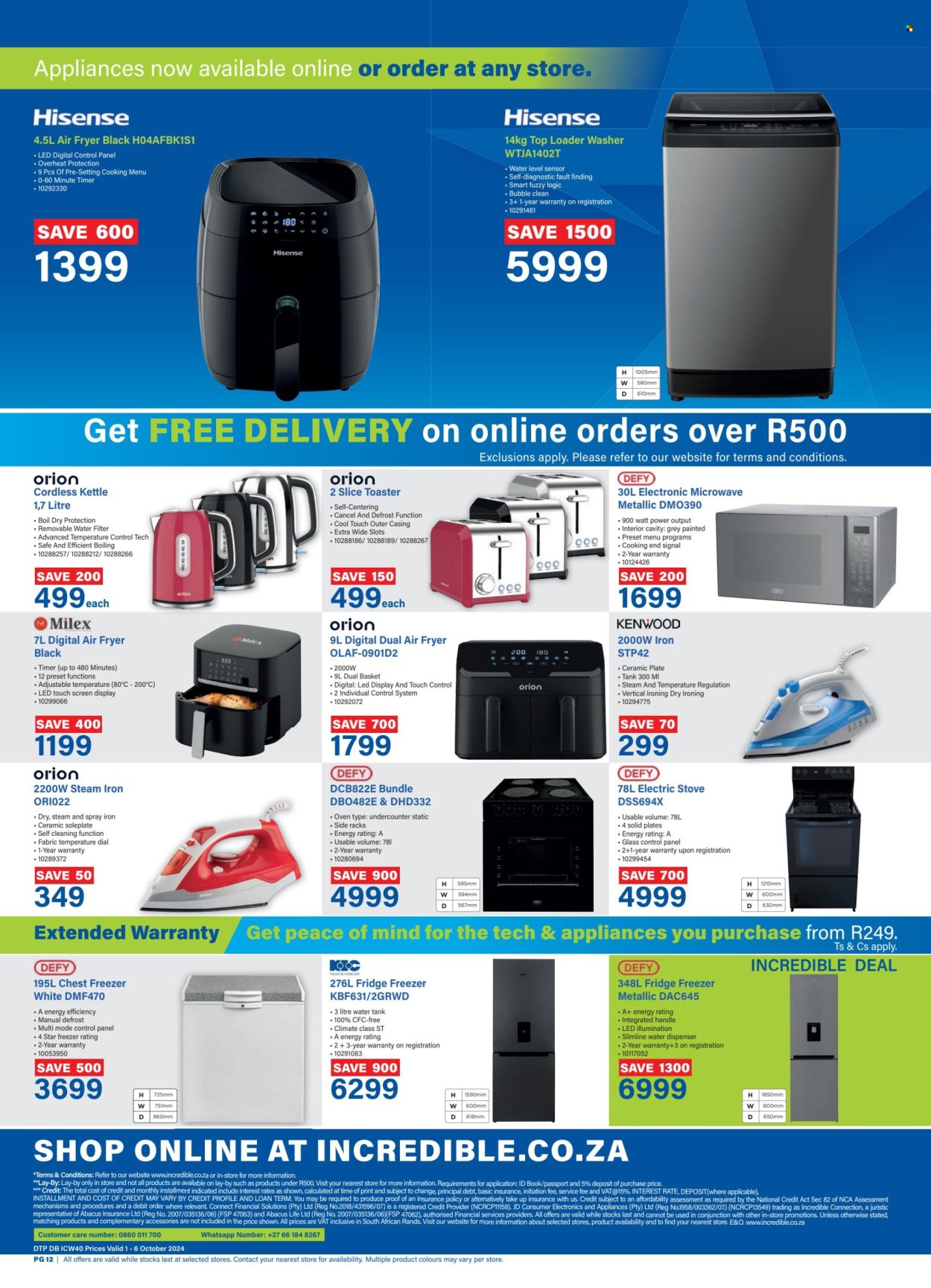 Incredible Connection specials - 01/10/2024 - 06/10/2024. Page 12